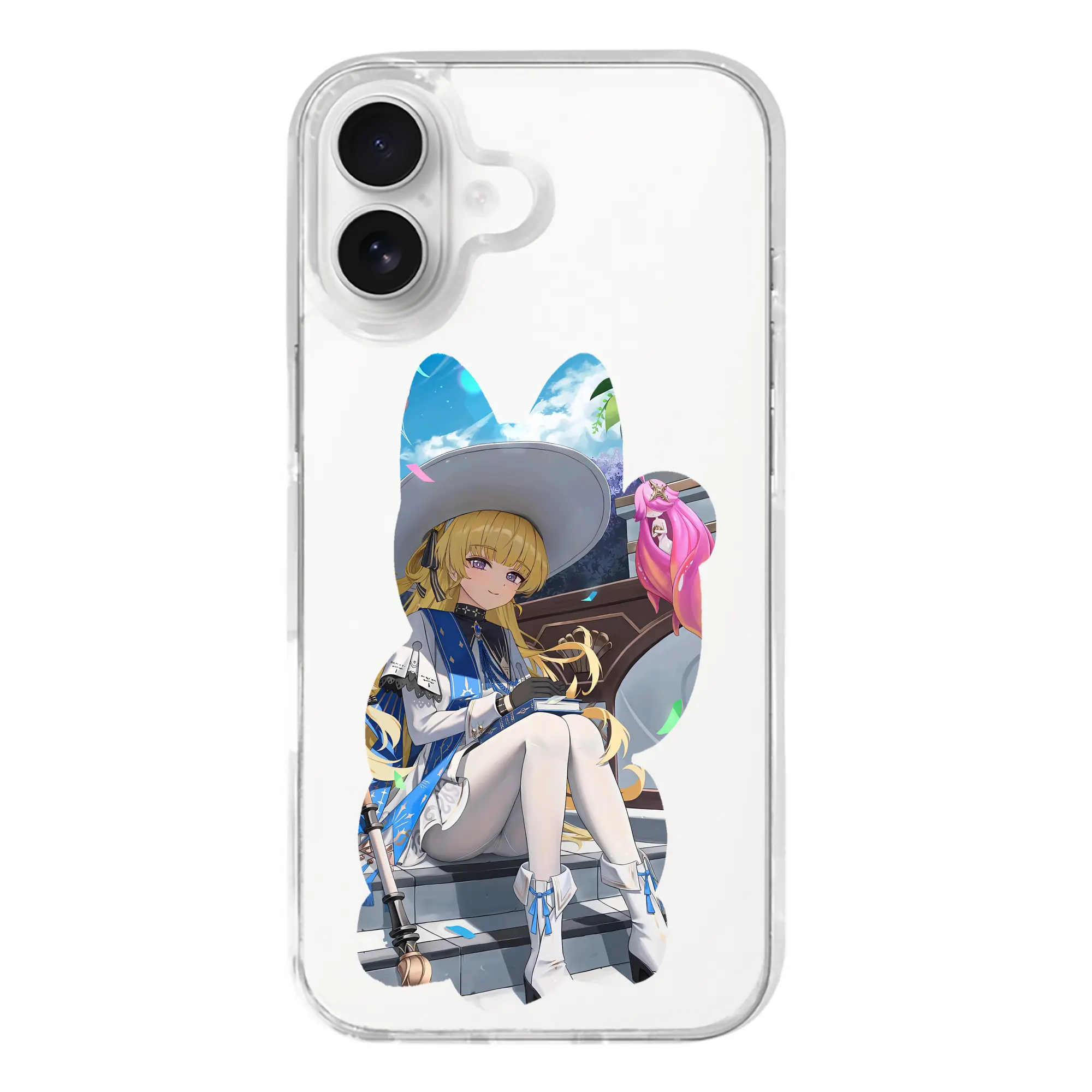 鳴潮 グッズ フィービー - iPhone 17シリーズ 透明スマホケース – 薄型・耐衝撃・精密フィット保護カバー